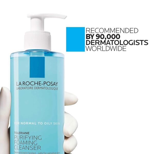 Purifying Foaming Facial Cleanser, Oil Free Face Wash for Oily Skin - Image 3