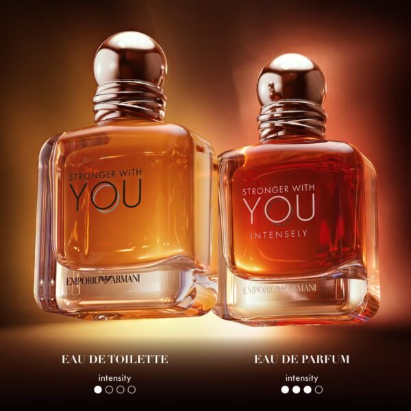 Armani Beauty – Stronger With You Intensely Woody Men’s Fragrance – Pink Pepper, Lavender, Vanilla Notes - Image 5
