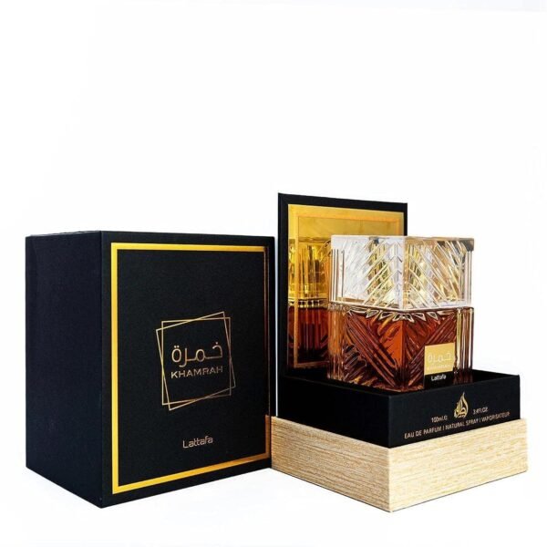 Lattafa Perfumes Khamrah for Unisex Eau de Parfum Spray, 3.4 Ounce - Image 2