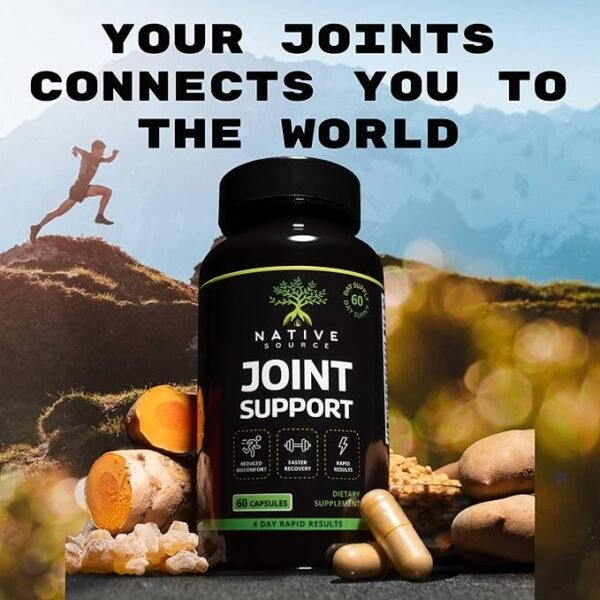 Joint Support Supplement | Turmeric Extract, Tamarind Seeds Extract, Boswellia Extract, - Image 2